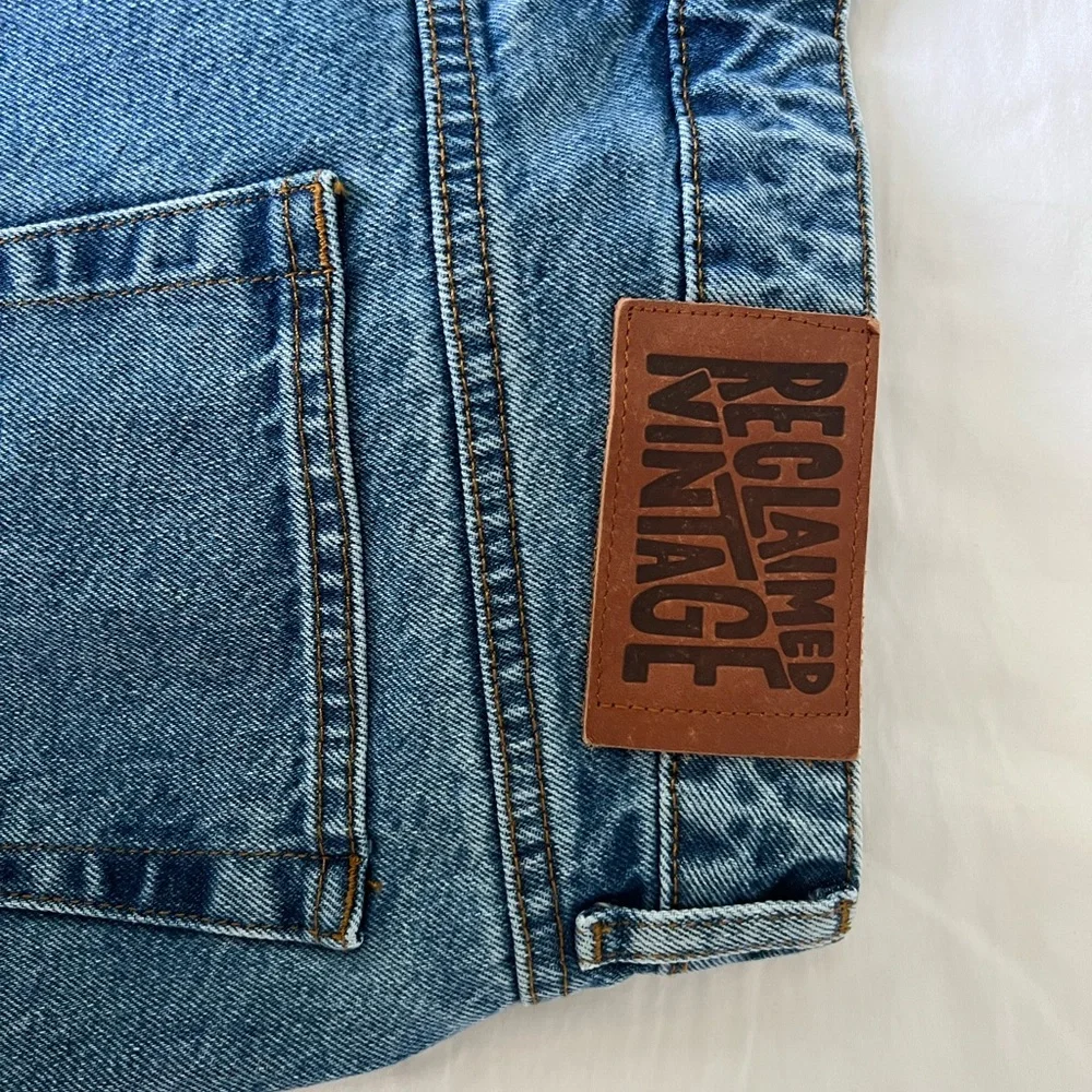 NWOT Reclaimed Vintage straight jeans - Picture 4 of 6